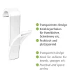 Wenko Haken für Handtuchheizkörper transparent 2er Set