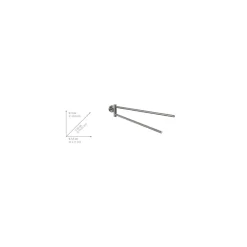 Wenko Handtuchhalter Bosio matt