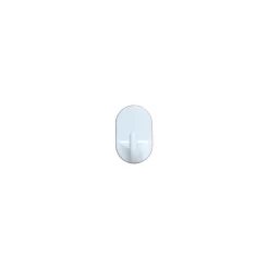 Wenko Oval-Haken weiß 3er Set