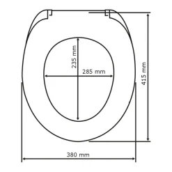 Wenko Premium WC-Sitz Meditation antibakteriell mit Absenkautomatik