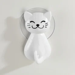 Wenko Saughaken Katze weiß