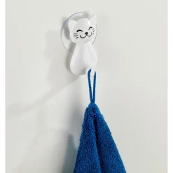 Wenko Saughaken Katze weiß