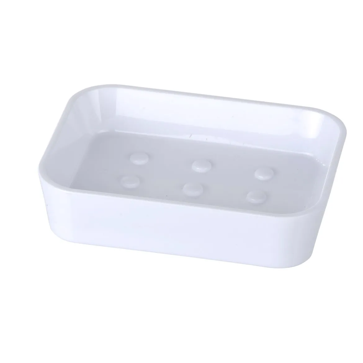 Wenko Seifenablage Candy weiß 12 x 3 x 9 cm