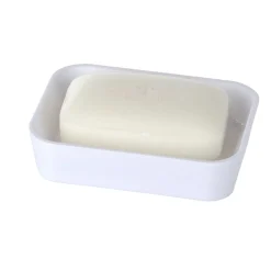 Wenko Seifenablage Candy weiß 12 x 3 x 9 cm