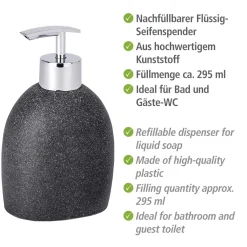 Wenko Seifenspender Puro anthrazit ca 295 ml