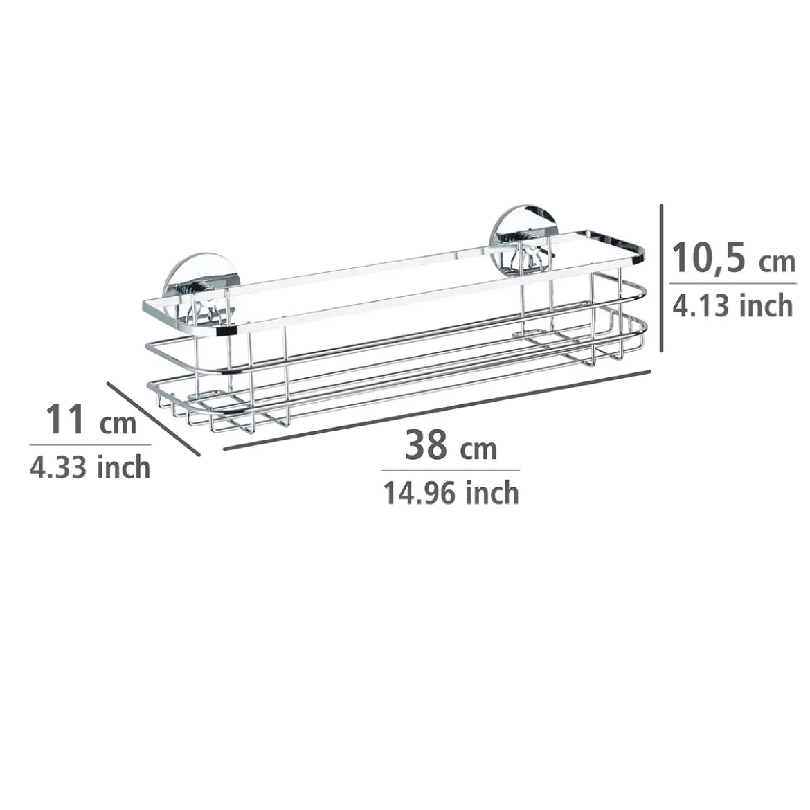 Wenko Turbo-Loc Maxiablage