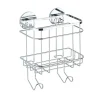 Wenko Turbo-Loc Wandkorb mit Haken