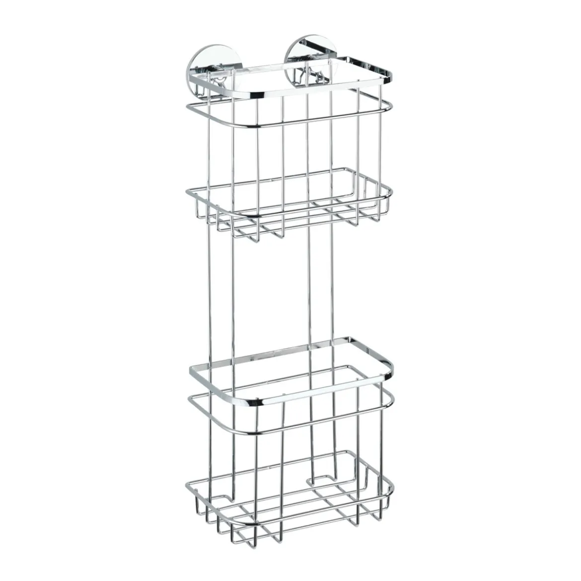 Wenko Turbo-Loc Wandregal 2 Etagen