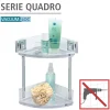 Wenko Vacuum-Loc Eckregal Quadro 2 Etagen