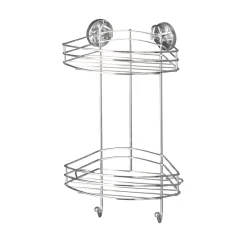 Wenko Vacuum-Loc Eckregal 2 Etagen