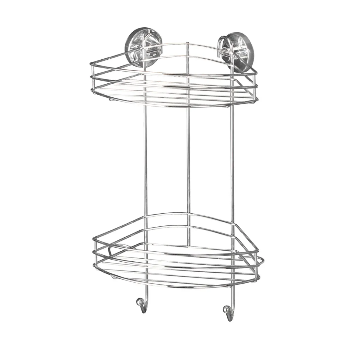 Wenko Vacuum-Loc Eckregal 2 Etagen
