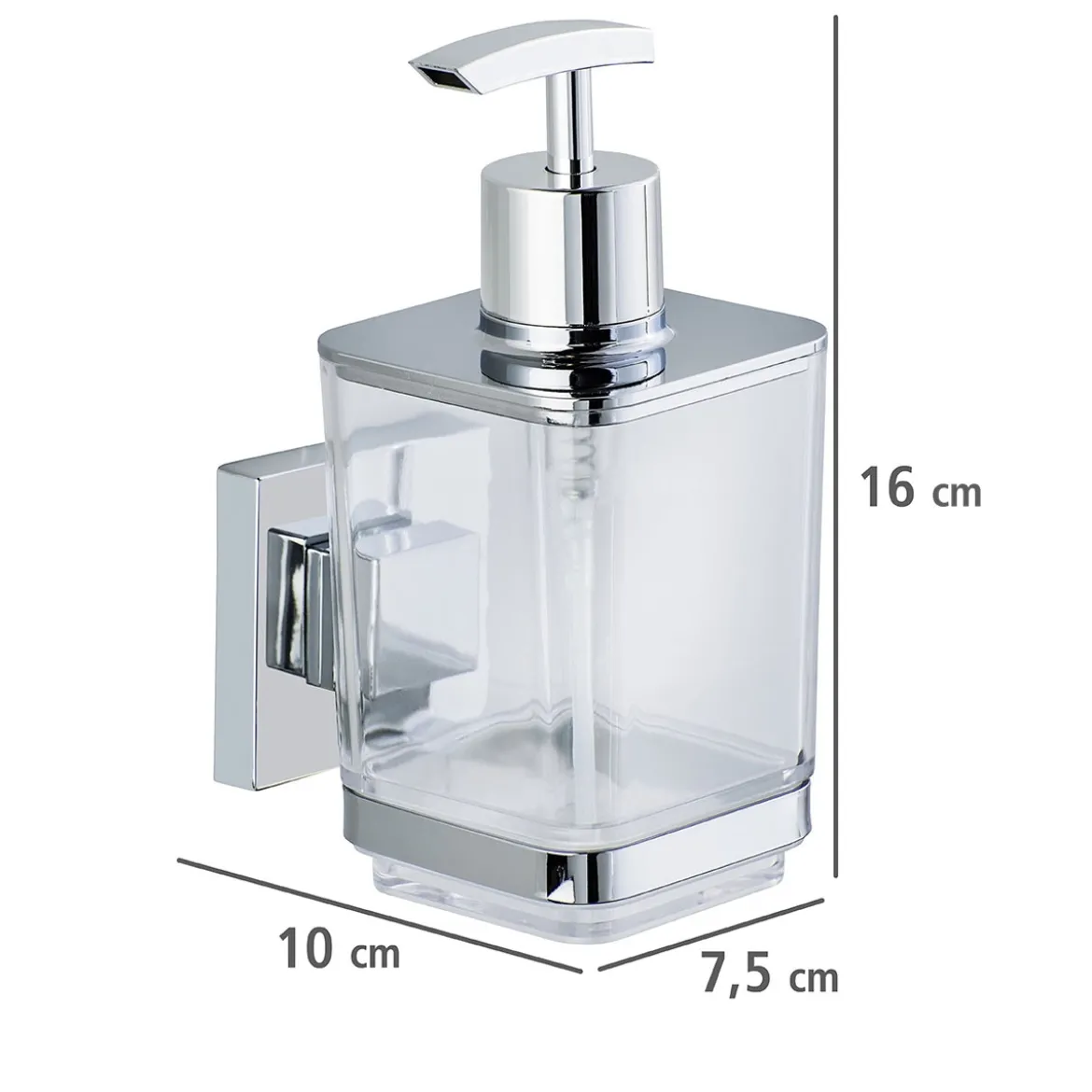 Wenko Vacuum-Loc Seifenspender Quadro