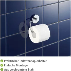 Wenko Vacuum-Loc Toilettenpapierhalter Milazzo
