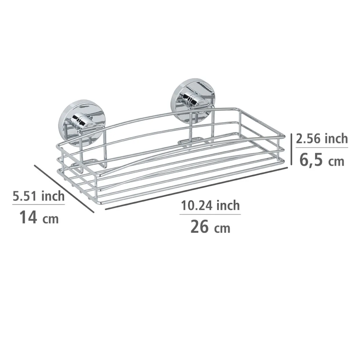Wenko Vacuum-Loc Wandablage