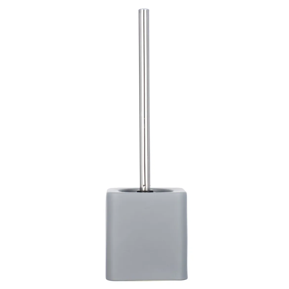 Wenko WC-Garnitur Hexa grau