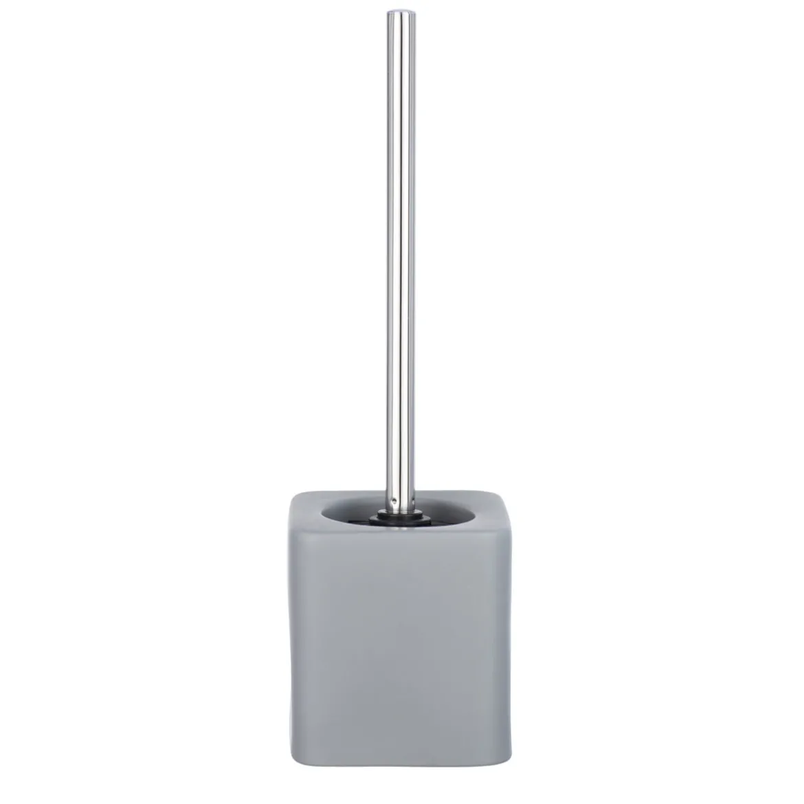 Wenko WC-Garnitur Hexa grau