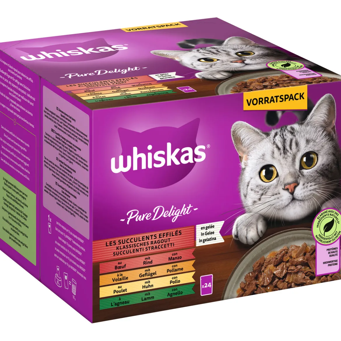 Whiskas Multipack Pure Delight in Gelee 24 x 85 g