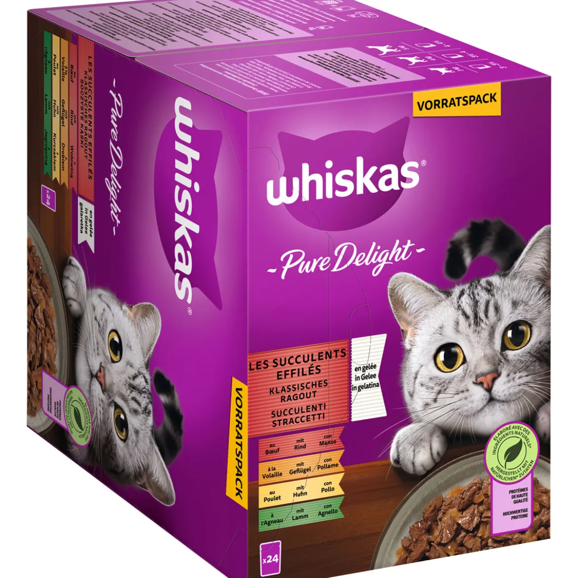 Whiskas Multipack Pure Delight in Gelee 24 x 85 g