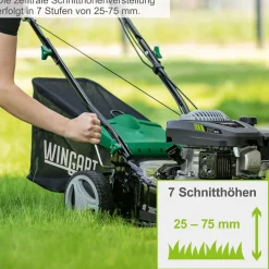 Wingart Benzin-Rasenmäher WG42-132