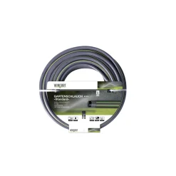 WingartGartenschlauch Standard grau mit grünen Streifen 1/2