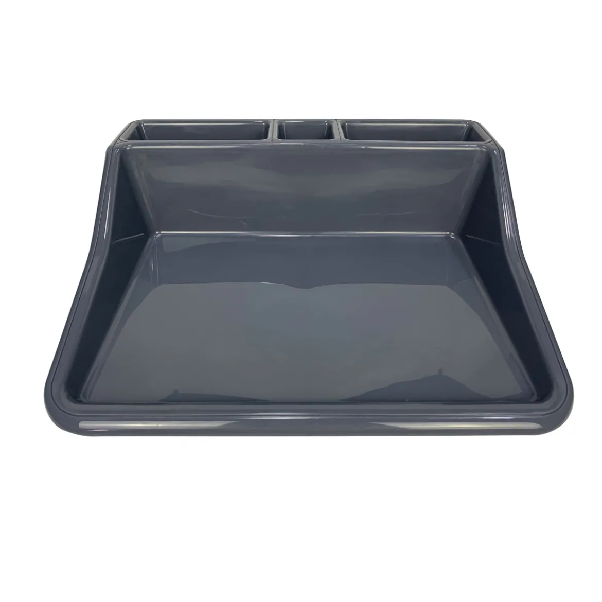 Wingart Kunststoff Pflanzschale grau 61 x 55 x 15 cm