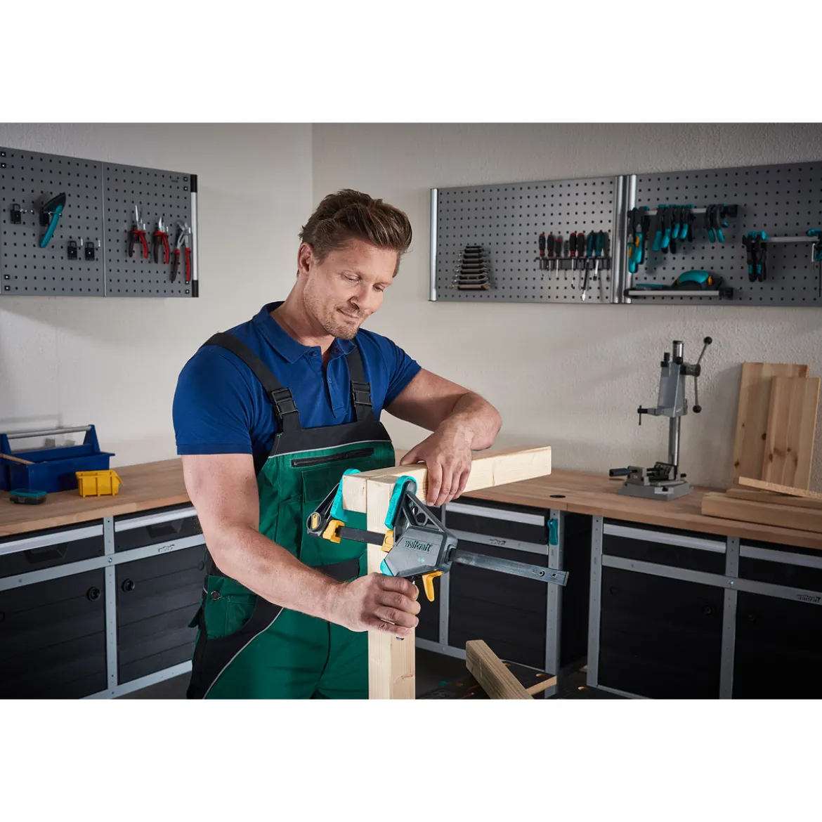 WolfcraftEinhandzwinge EHZ PRO 100/915 mm