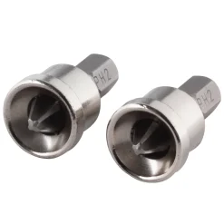 Wolfcraft2 Gipskartonbits mit Tiefenanschlag Kreuzschlitz PH 2