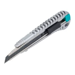 WolfcraftMetall-Abbrechklingen-Messer 9 mm schwarze Klinge Profi-Sharp