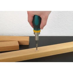 WolfcraftMini-Handschraubendreher mit Ratschenfunktion