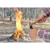 WolfcraftOutdoormesser mit glatter Klinge und Köcher