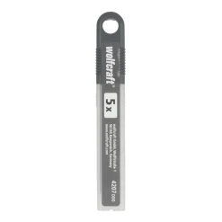 Wolfcraft 5 Profi-Sharp-Abbrechklingen 9 mm schwarz