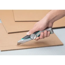 WolfcraftProfi-Trapezklingen-Messer mit Feststehklinge