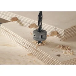 WolfcraftUniversal-Tiefenstopp-Set 3- teilig