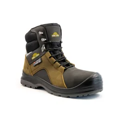 WorkPower Winter-Sicherheitsstiefel Malte S3 braun Größe 46