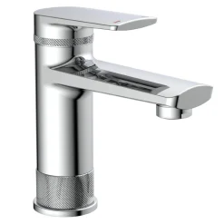 WT-Armatur Liverpool chrom Eco-Klick-Kartusche inkl.Push-Open-Garnitur