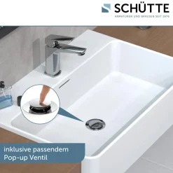 WT-Armatur Raven chrom Kartusche mitkeram.Dichtungen inkl. Push-Open-Garni.