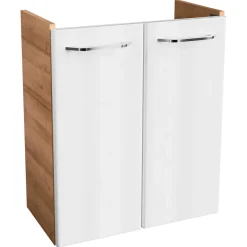 WT-Unterschrank GWC 52x61x27,5 AsEi/wei.Milano 2 Tueren, 1 Einlegeboden