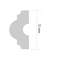 Zierleiste Melissa 1 x 2 m