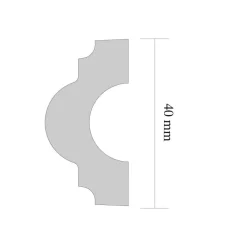 Zierleiste Michelle 1 x 2 m