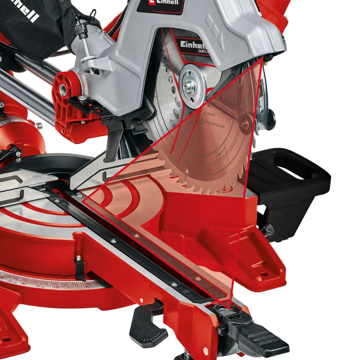 Zug-Kapp-Gehrungssaege TE-SM 254 Dual